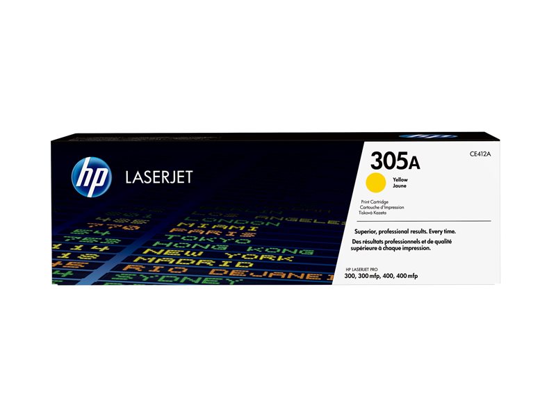 HP 305A - yellow - original - LaserJet - toner cartridge (CE412A) - Image 17