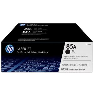 HP 85A - 2-pack - black - original - LaserJet - toner cartridge (CE285AD)
