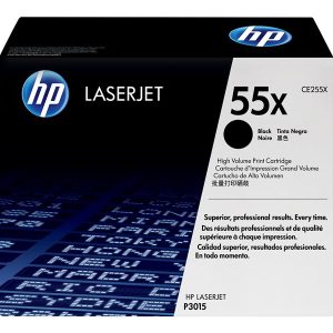HP 55X - High Yield - black - original - LaserJet - toner cartridge (CE255X)