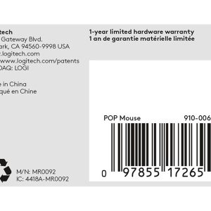 Logitech POP - mouse - compact - Bluetooth 5.1 - daydream