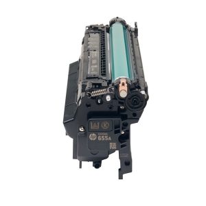 HP 655A - black - original - LaserJet - toner cartridge (CF450A)