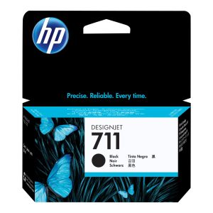 HP 711 - black - original - DesignJet - ink cartridge