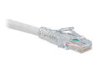 Leviton eXtreme SlimLine - Patch cable - RJ-45 (M) to RJ-45 (M) - 10 ft - UTP - CAT 6 - IEEE 802.3af/IEEE 802.3at/IEEE 802.3bt - booted, snagless, stranded - white