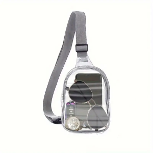 MT Mini Clear Sling Bag Grey