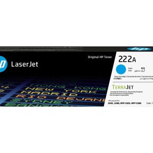 HP 222A - cyan - original - LaserJet - toner cartridge (W2221A)