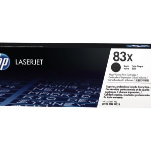 HP 83X - High Yield - black - original - LaserJet - toner cartridge (CF283X)