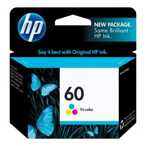HP 60 - color (cyan, magenta, yellow) - original - ink cartridge