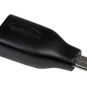StarTech.com Micro USB OTG to USB Adapter - Micro USB Male OTG to USB Female Adapter - USB On The Go Adapter (UUSBOTGADAP) - USB adapter - USB to Micro-USB Type B