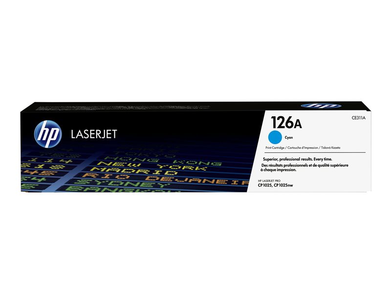 HP 126A - cyan - original - LaserJet - toner cartridge (CE311A) - Image 15