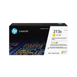 HP 213X - High Yield - yellow - original - LaserJet - toner cartridge (W2132X)