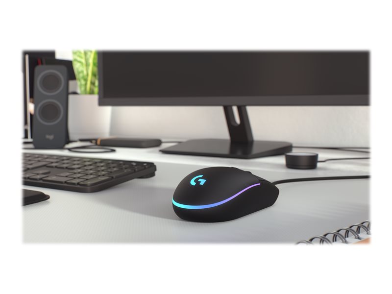 Logitech Gaming Mouse G203 LIGHTSYNC - mouse - USB - black - Image 8