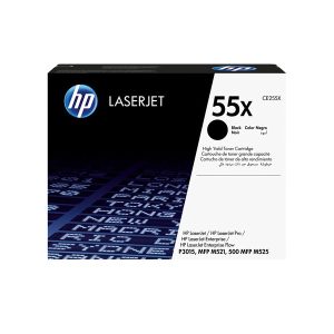 HP 55X - High Yield - black - original - LaserJet - toner cartridge (CE255X)