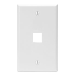 Leviton QuickPort Single-Gang - mounting plate