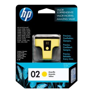 HP 02 - yellow - original - ink cartridge
