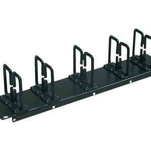 Eaton Tripp Lite Series Rack Enclosure Cabinet Horizontal Cable Ring Flexible 2URM - rack cable management kit - 2U