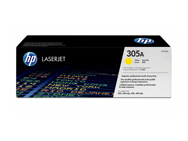 HP 305A - yellow - original - LaserJet - toner cartridge (CE412A) - Image 18