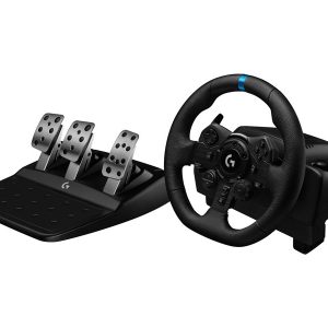 Logitech G923 Racing - wheel and pedals set - wired
