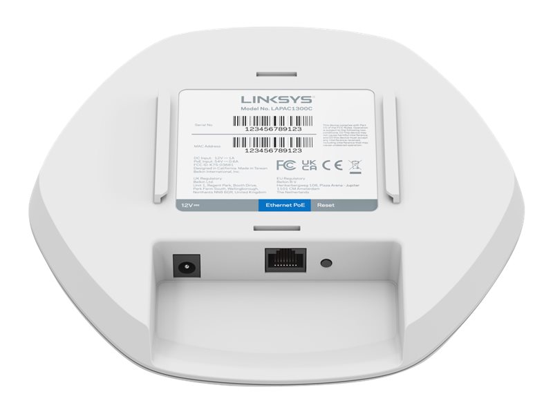 Linksys AC1300 - wireless access point - Wi-Fi 5 - cloud-managed - TAA Compliant - Image 3