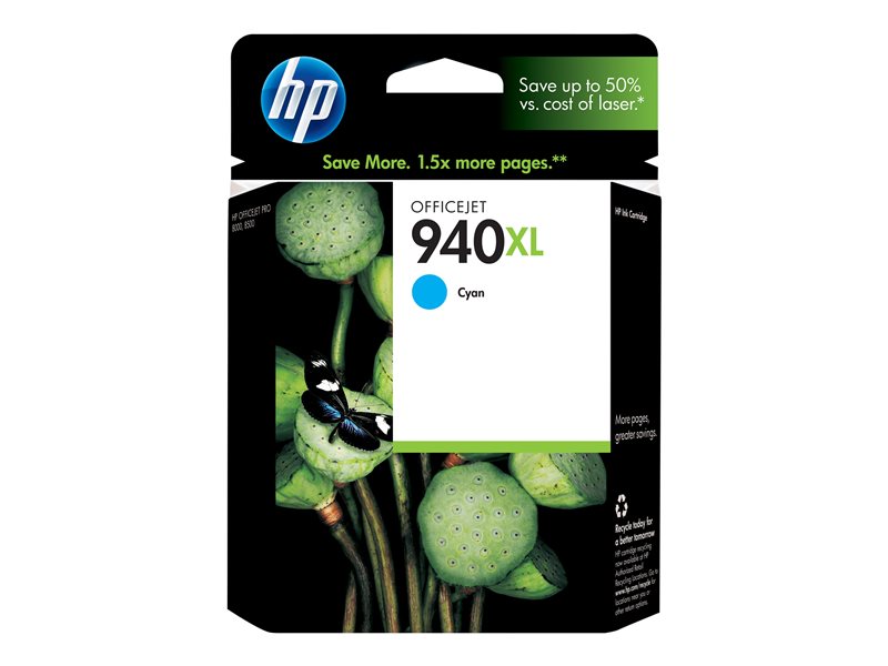 HP 940XL - High Yield - cyan - original - ink cartridge - Image 2