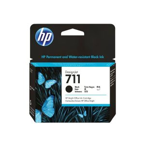 HP 711 - black - original - ink cartridge
