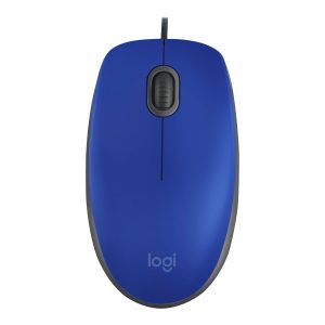 Logitech M110 Silent - mouse - USB - blue