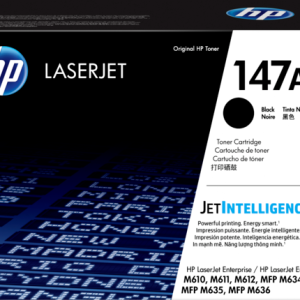 HP 147A - black - original - LaserJet - toner cartridge (W1470A)