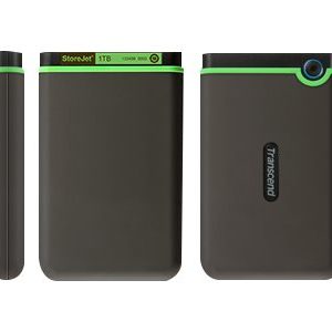 Transcend StoreJet 25M3 - hard drive - 1 TB - USB 3.1 Gen 1