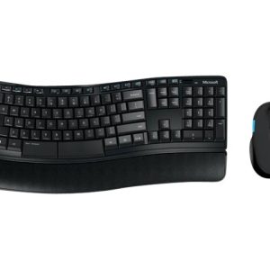 Microsoft Sculpt Comfort Desktop - keyboard and mouse set - QWERTY - US - black Input Device