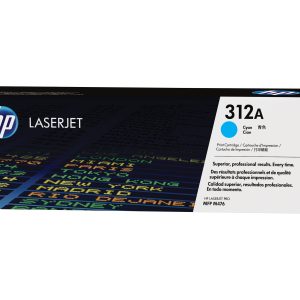 HP 312A - cyan - original - LaserJet - toner cartridge (CF381A)