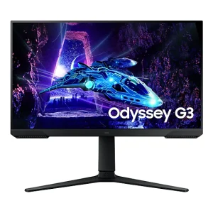 Samsung Odyssey G3 S27DG300EN - G30D Series - LED monitor - gaming - 27" - 1920 x 1080 Full HD (1080p) @ 180 Hz - VA - 250 cd/m² - 3000:1 - HDR10 - 1 ms - HDMI, DisplayPort - black
