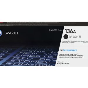 HP 136A - black - original - toner cartridge (W1360A)