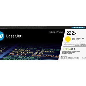 HP 222X - High Yield - yellow - original - LaserJet - toner cartridge (W2222X)