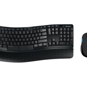 Microsoft Sculpt Comfort Desktop - keyboard and mouse set - QWERTY - US - black Input Device