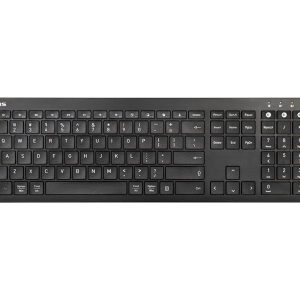 Targus Full-Size Multi-Device - keyboard - QWERTY - US - black Input Device