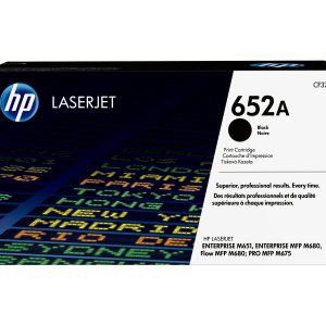 HP 652A - black - original - LaserJet - toner cartridge (CF320A)