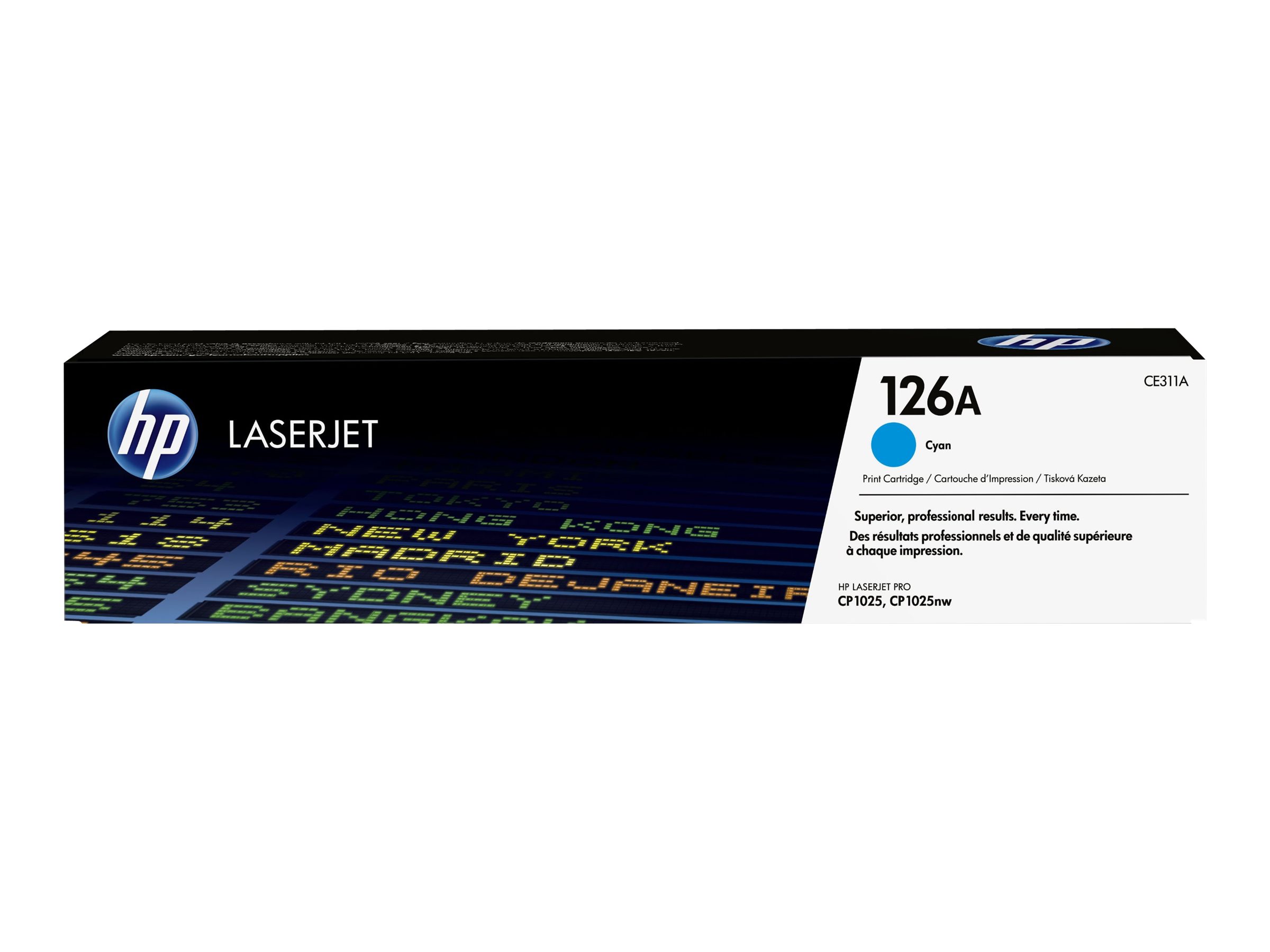 HP 126A - cyan - original - LaserJet - toner cartridge (CE311A) - Image 11