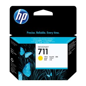HP 711 - yellow - original - DesignJet - ink cartridge