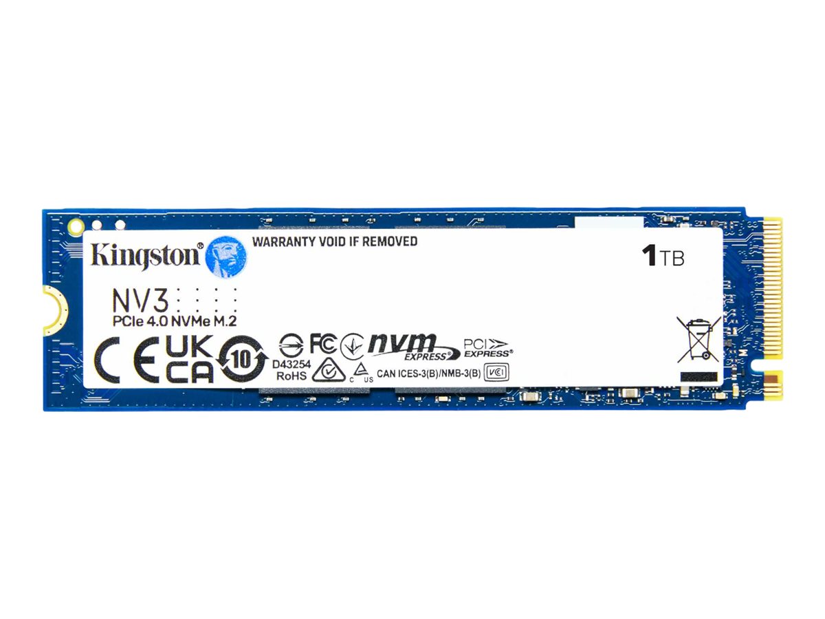 Kingston NV3 - SSD - 1 TB - PCIe 4.0 x4 (NVMe)