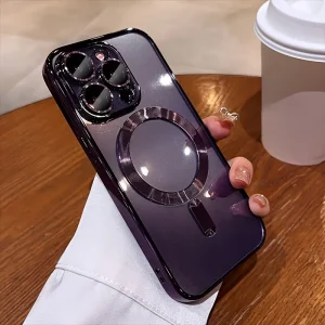 MT Phone Case iPhone 15 TPU Magnetic Black