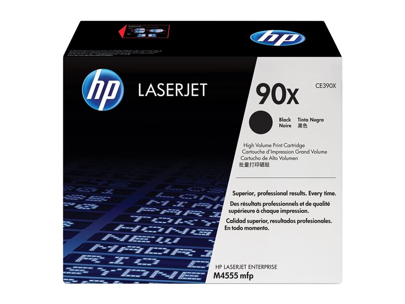 HP 90X - High Yield - black - original - LaserJet - toner cartridge (CE390X) - Image 12