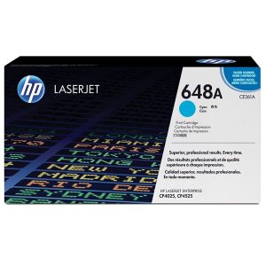 HP 648A - cyan - original - LaserJet - toner cartridge (CE261A)