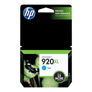 HP 920XL - High Yield - cyan - original - ink cartridge