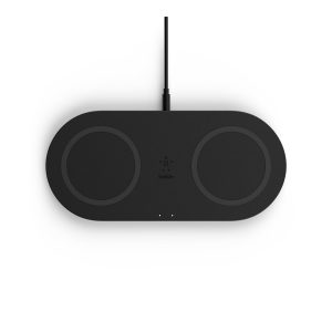 Belkin BoostCharge Dual Wireless Charging Pads wireless charging pad - + AC power adapter - 10 Watt