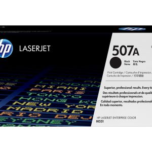 HP 507A - black - original - LaserJet - toner cartridge (CE400A)