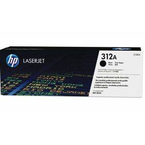 HP 312A - black - original - LaserJet - toner cartridge (CF380A)