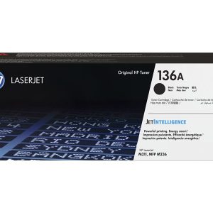 HP 136A - black - original - toner cartridge (W1360A)