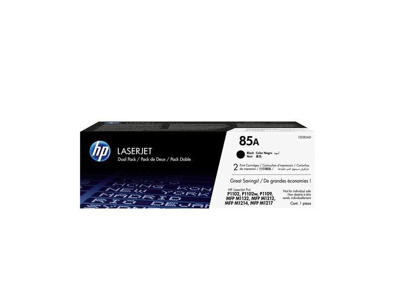 HP 85A - 2-pack - black - original - LaserJet - toner cartridge (CE285AD) - Image 17