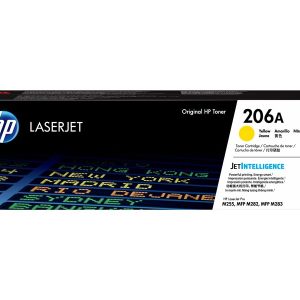 HP 206A - yellow - original - LaserJet - toner cartridge (W2112A)