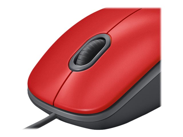 Logitech M110 Silent - mouse - USB - red - Image 13