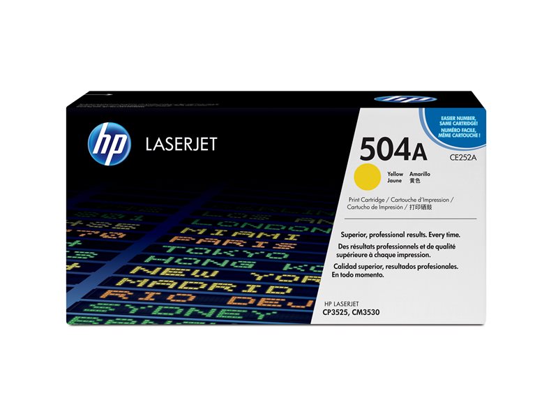 HP 504A - yellow - original - LaserJet - toner cartridge (CE252A) - Image 15